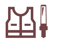 道具、靴、作業着支給